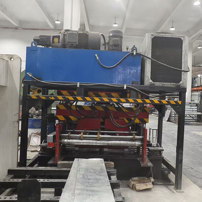 Good price Fully Automatic 2*45kw Cable Tray Forming Machine Smooth And Precise Molding online