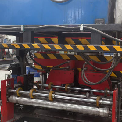 Good price PLC Control Vertical Split Body Cable Tray Forming Machine with Hydraulic Pressure 2mm Raw Material Thickness online