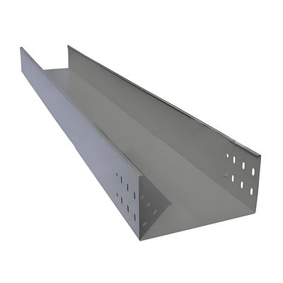 Un buon prezzo. Cable Tray completamente chiuso in argento / Cable metallo di acciaio tramite medium duty in linea