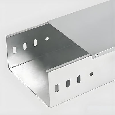 Good price Fully Enclosed Cable Tray 3m Length Non Flammable For Electrical Systems In Industrial Settings online