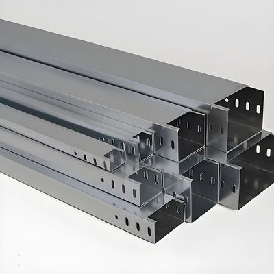 Good price Slot Type Cable Tray Slotted Straight Non Flammable Fire Resistance Wall Mount Installation Method online