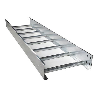 Good price Wall mounted Steel Cable Ladder Tray 100mm-1000mm Low Maintenance online