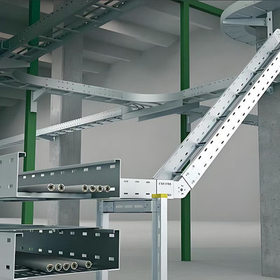 Un buen precio. Galvanizado de acabado tipo escalera bandeja de cable ideal para aplicaciones interiores al aire libre altura 50mm-150mm en línea
