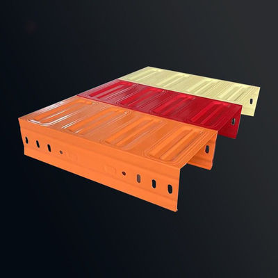 Good price Wall Mounted Molded Ventilated Trough Cable Tray / Rectangular Galv Cable Tray online