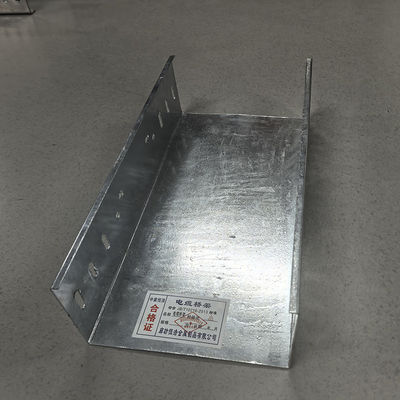 Good price Non Flammable Galvanized Galvanized Steel Cable Tray / 50mm-1000mm Galv Cable Tray online