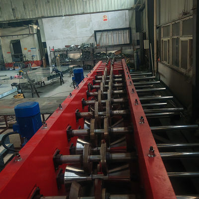 Good price Galvanized Sheet Full Automatic Cable Tray Making Machine 2-15kw With Hydraulic Cutting Technology online